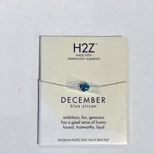December Birthstone Bracelet
